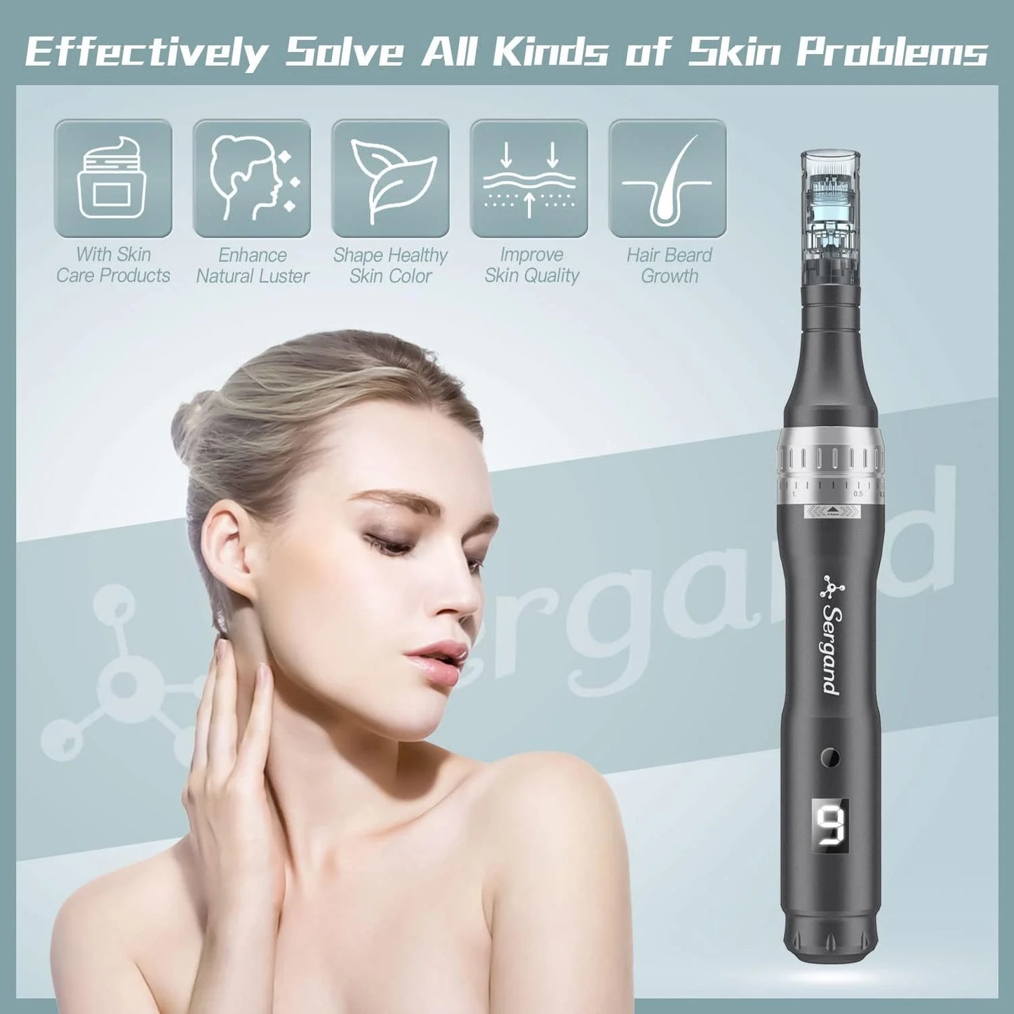 Sergand Professional Cordless Microneedling Pen