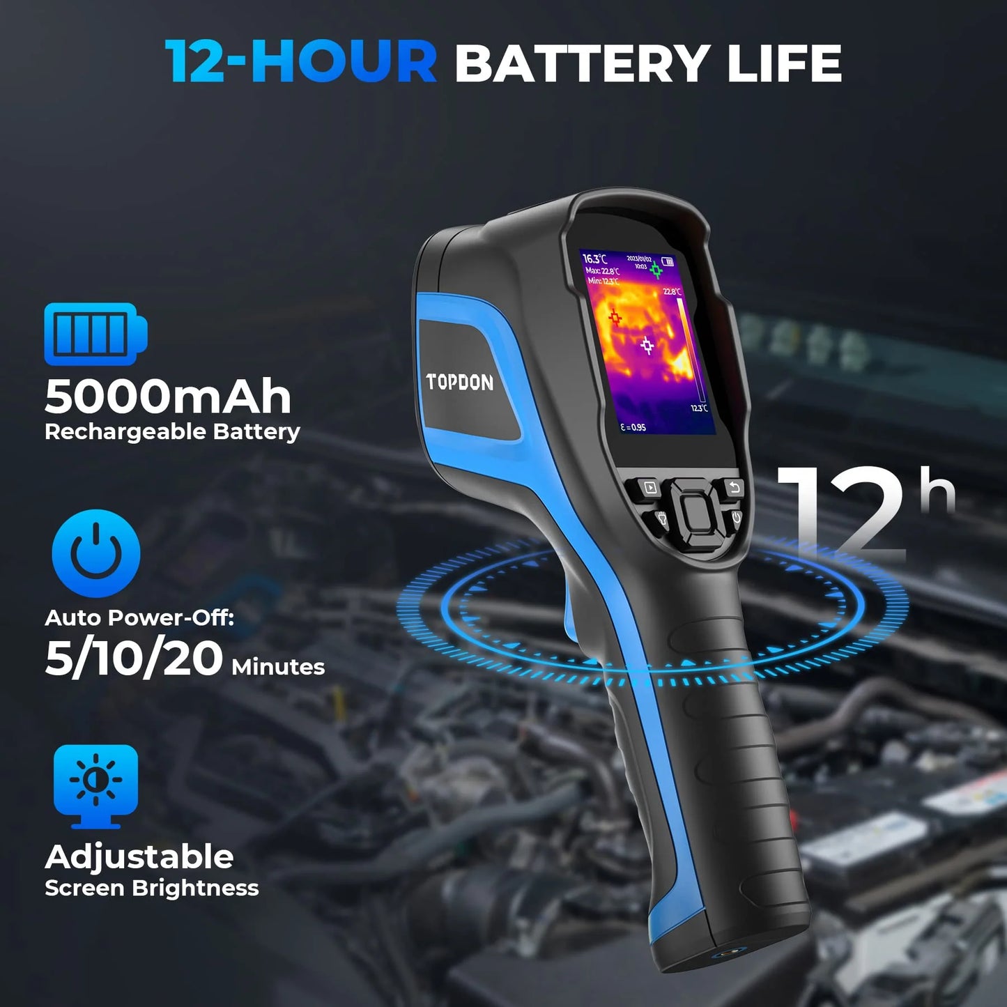 TOPDON Thermal Imaging Camera, 256 x 192 IR High Resolution