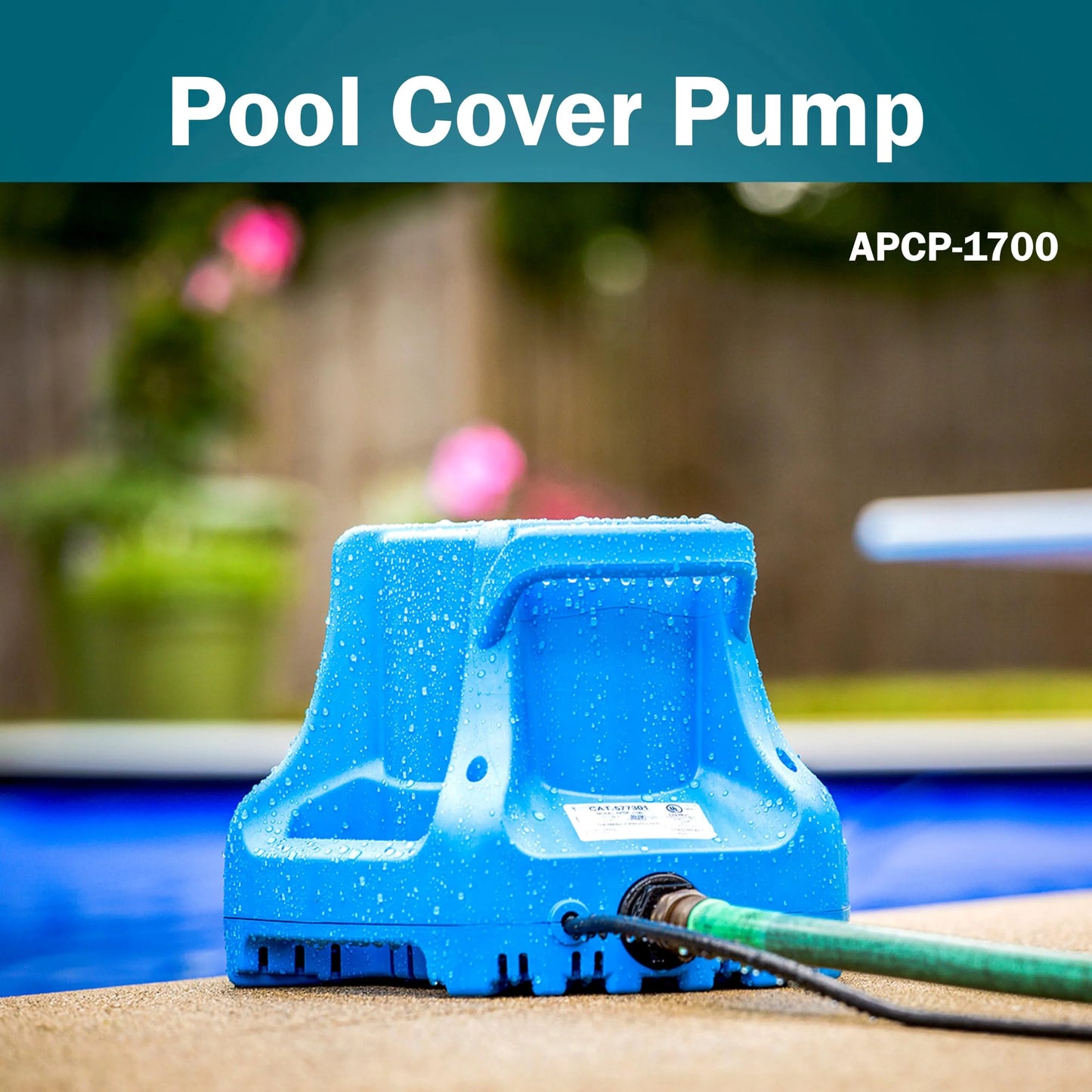 Little Giant 1745 GPH Automatic Swimming Pool Cover Pump