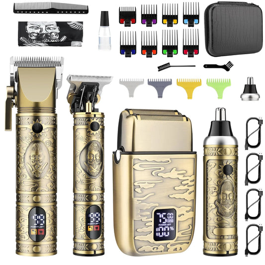 GSKY Professional Hair Clippers for Men, Beard Trimmer Kits & Sets