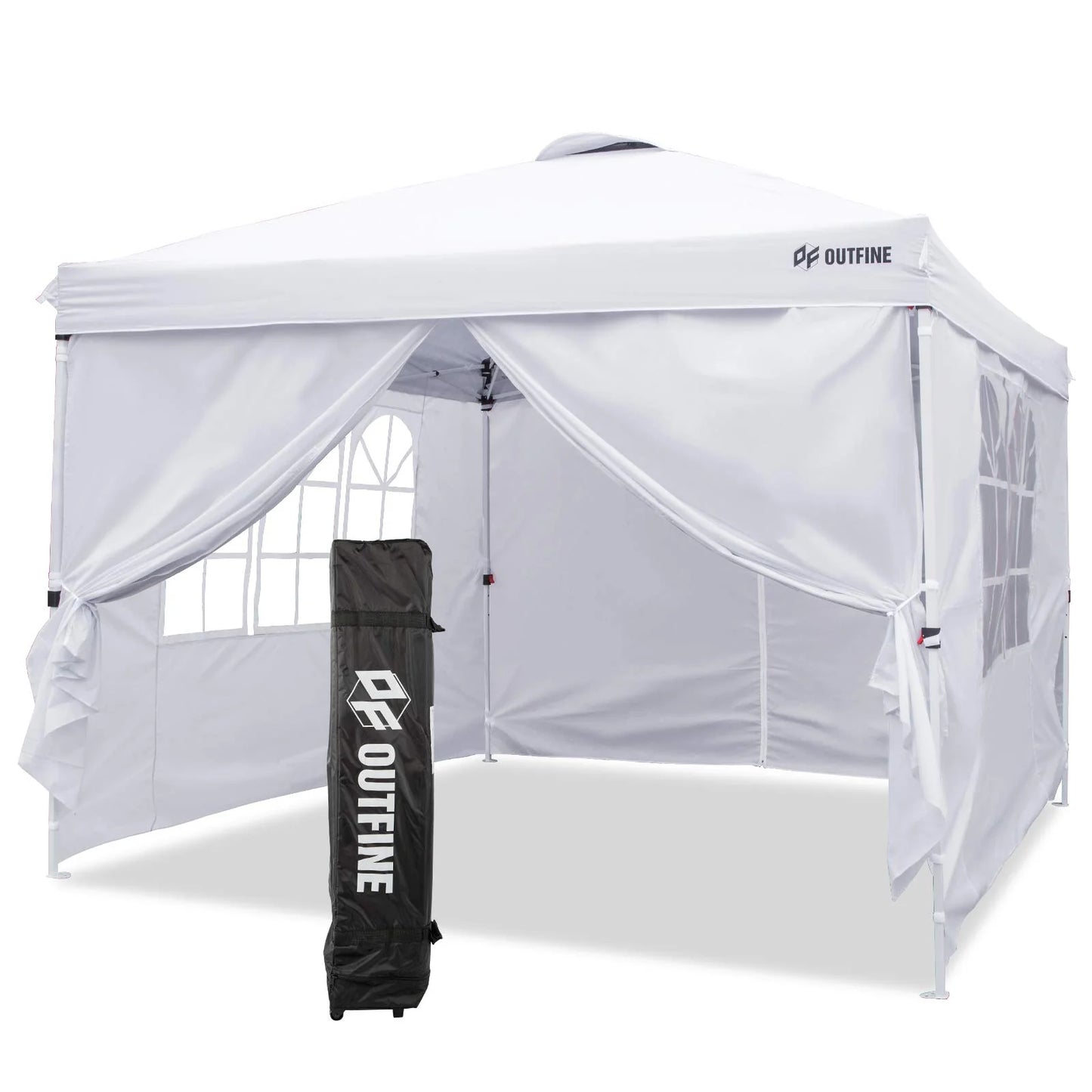 OUTFINE 10'x10' Pop Up Commercial Instant Gazebo Tent