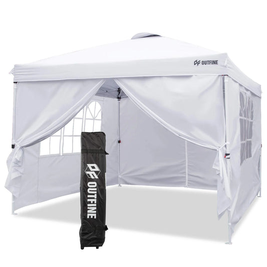 OUTFINE 10'x10' Pop Up Commercial Instant Gazebo Tent