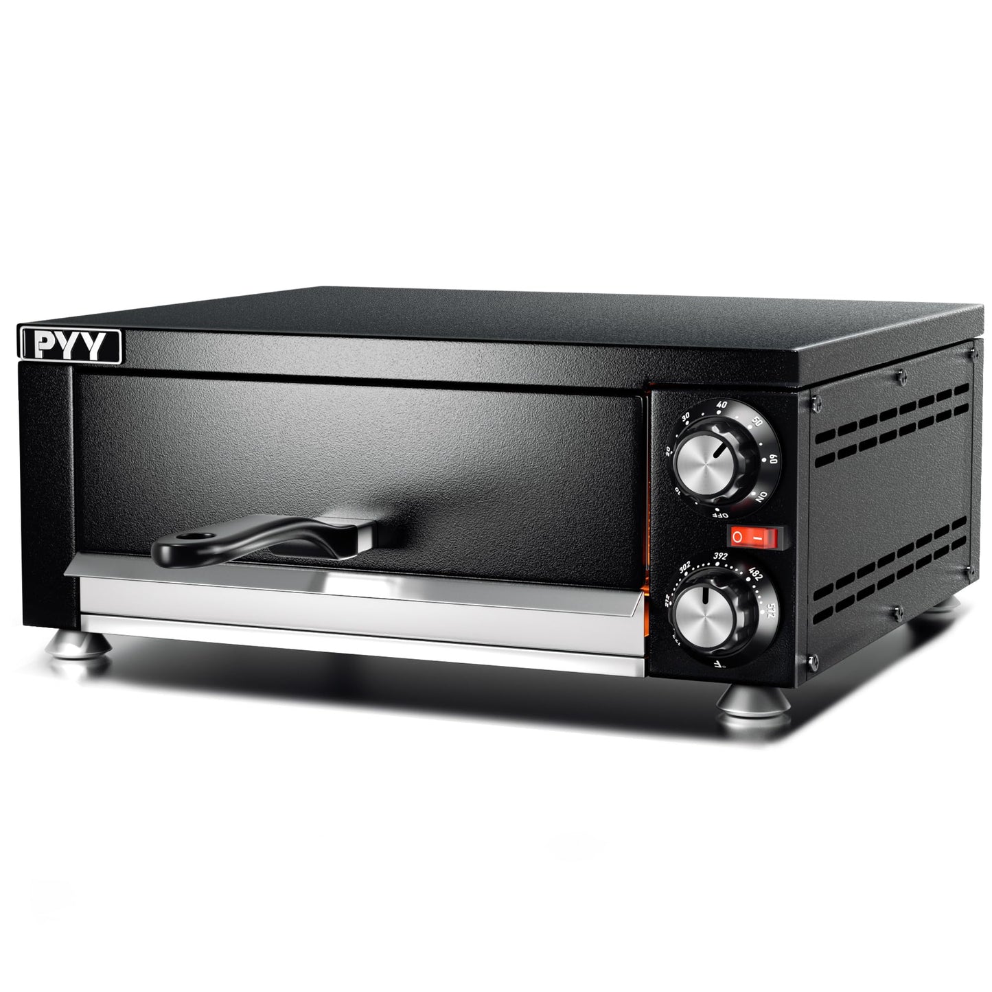 PYY Electric Countertop Pizza Oven, Pizza Maker Machine