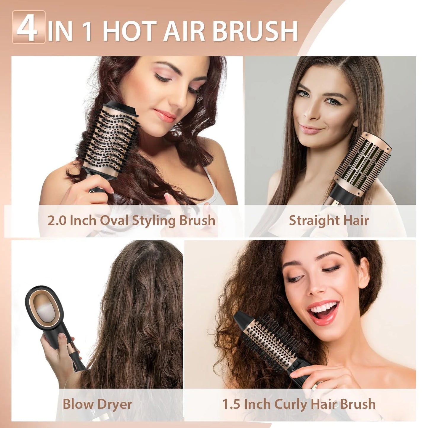 Nicebay Hair Dryer Brush Blow Dryer Brush in One