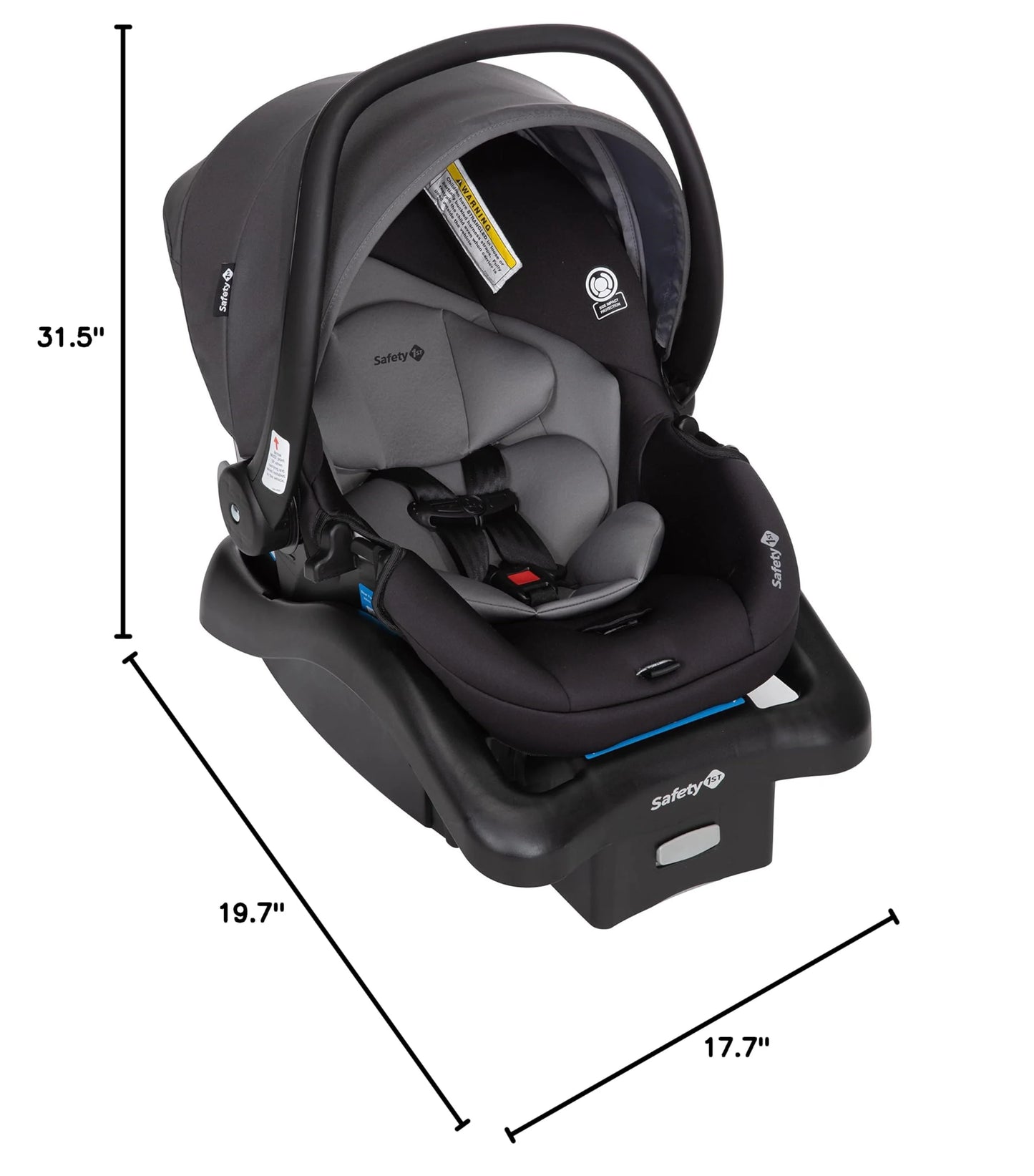 Safety 1st Smooth Ride Travel System with OnBoard 35 LT Infant Car Seat