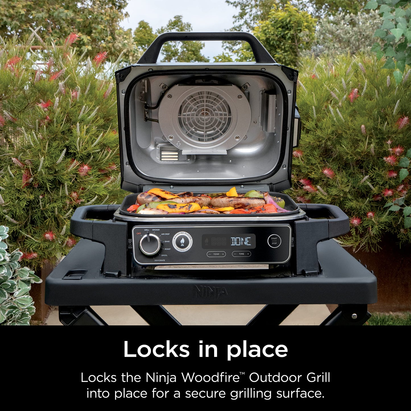 Ninja XSKSTAND Woodfire Collapsible Outdoor Grill Stand