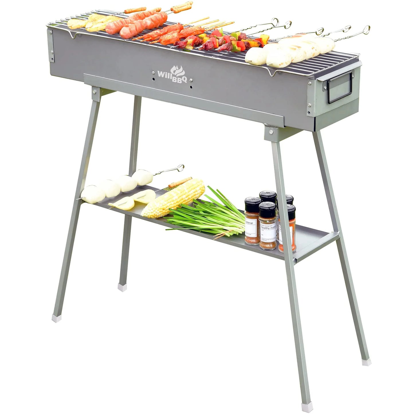 WILLBBQ Commercial Portable Charcoal Grills