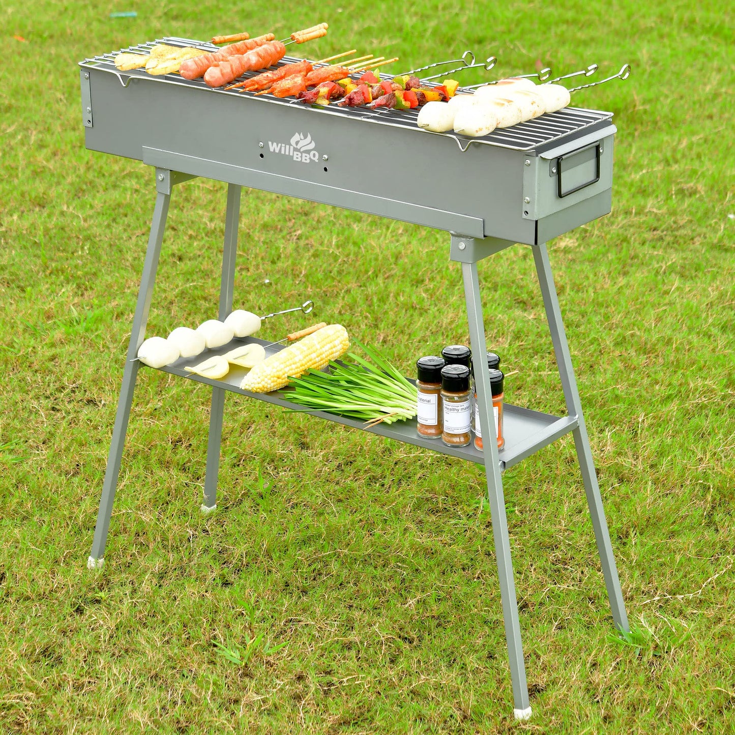 WILLBBQ Commercial Portable Charcoal Grills