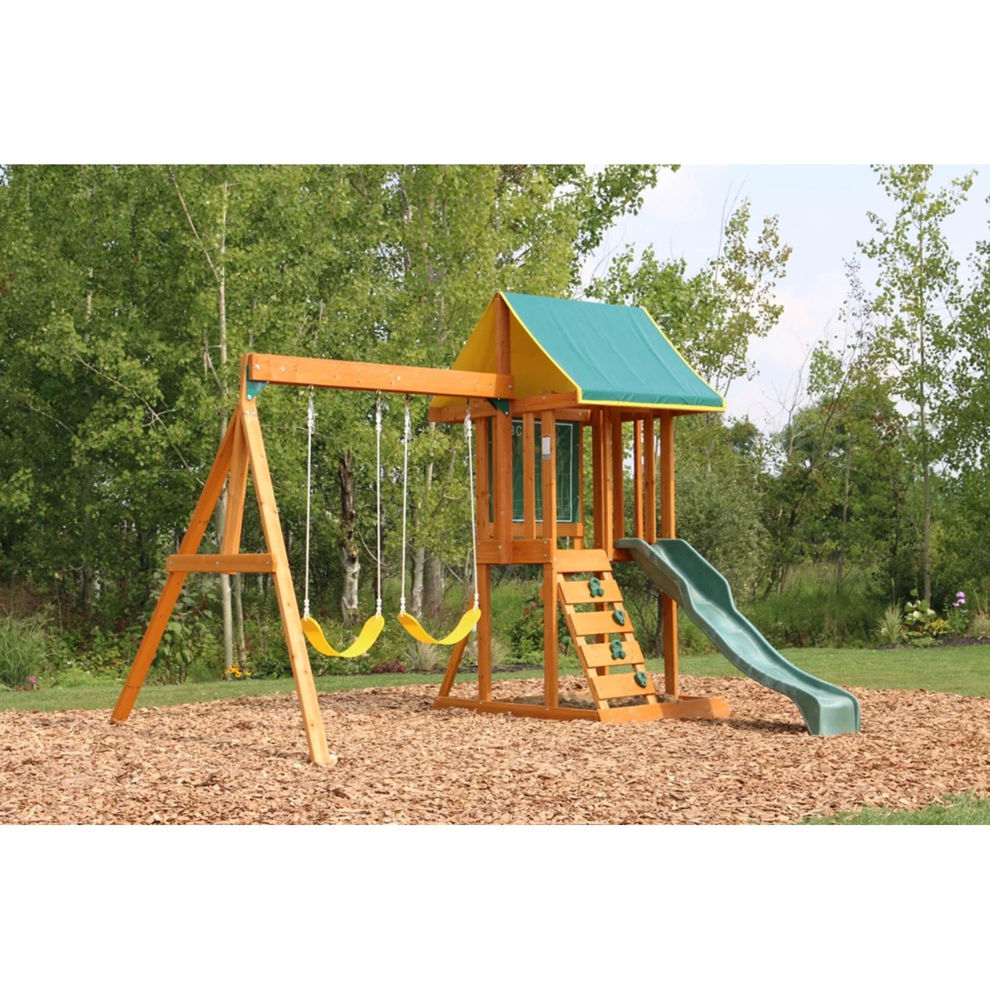 KidKraft Appleton Wooden Swing Set