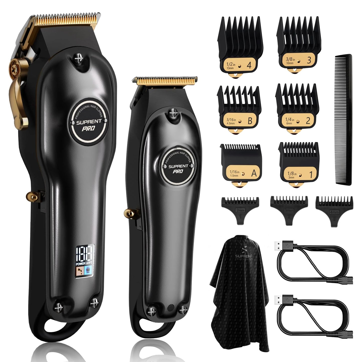 SUPRENT PRO Professional Hair Clippers for Men