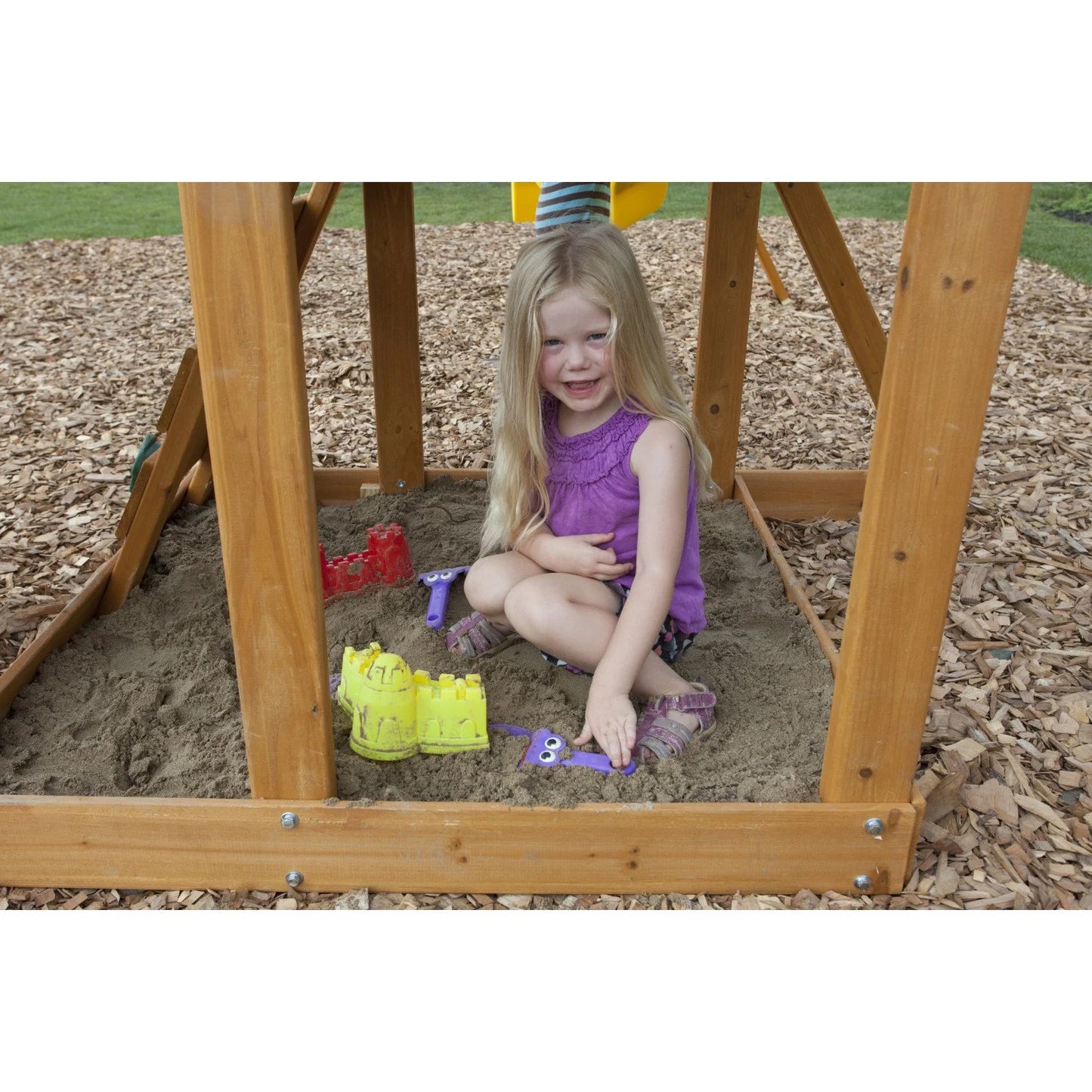 KidKraft Appleton Wooden Swing Set