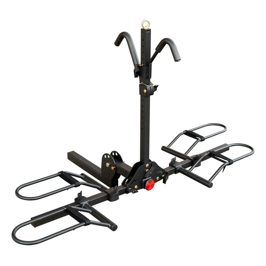 Young 200 lb 2-Bike Rack Hitch Mount Platform Style