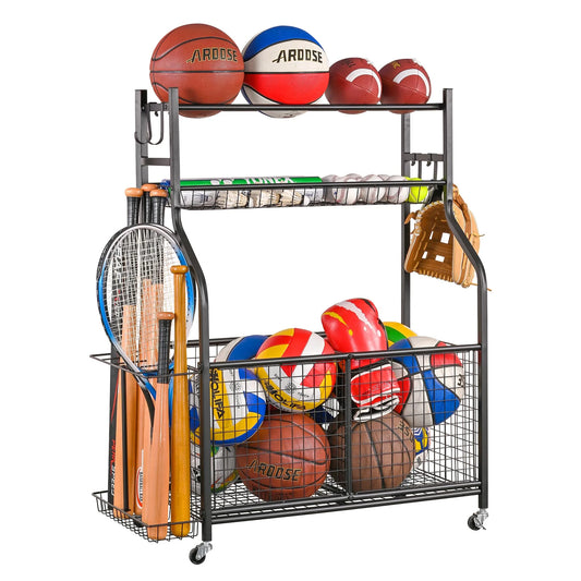 Mythinglogic Sports Equipment Garage Organizer