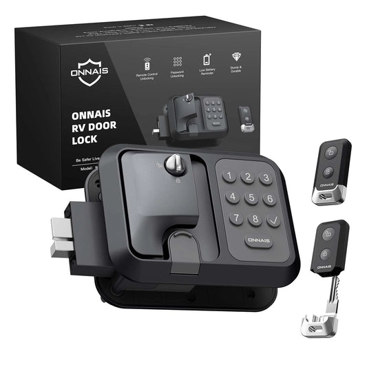 ONNAIS RV Door Lock Replacement with Password and Remote Control