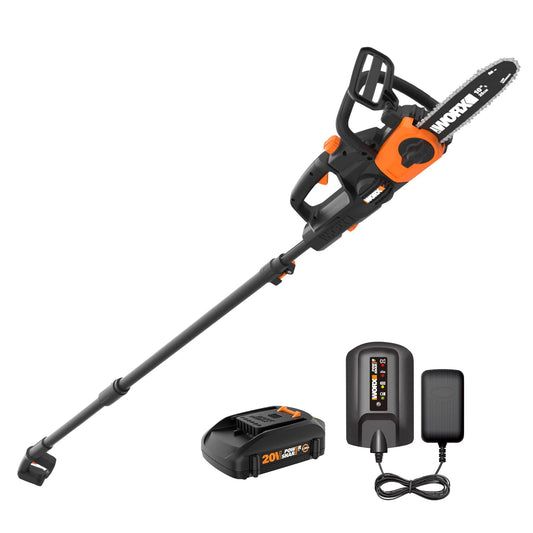 Worx 20V Power Share 10" Cordless Pole/Chain Saw